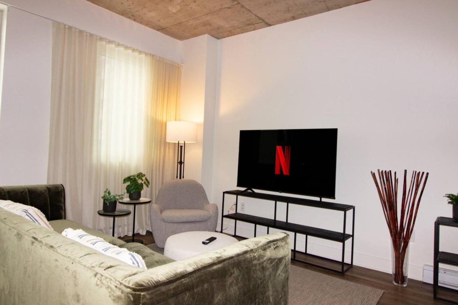 Ferienwohnung 2Br+Gym For Vip Corporate & Students Downtown Mtl Montréal Exterior foto