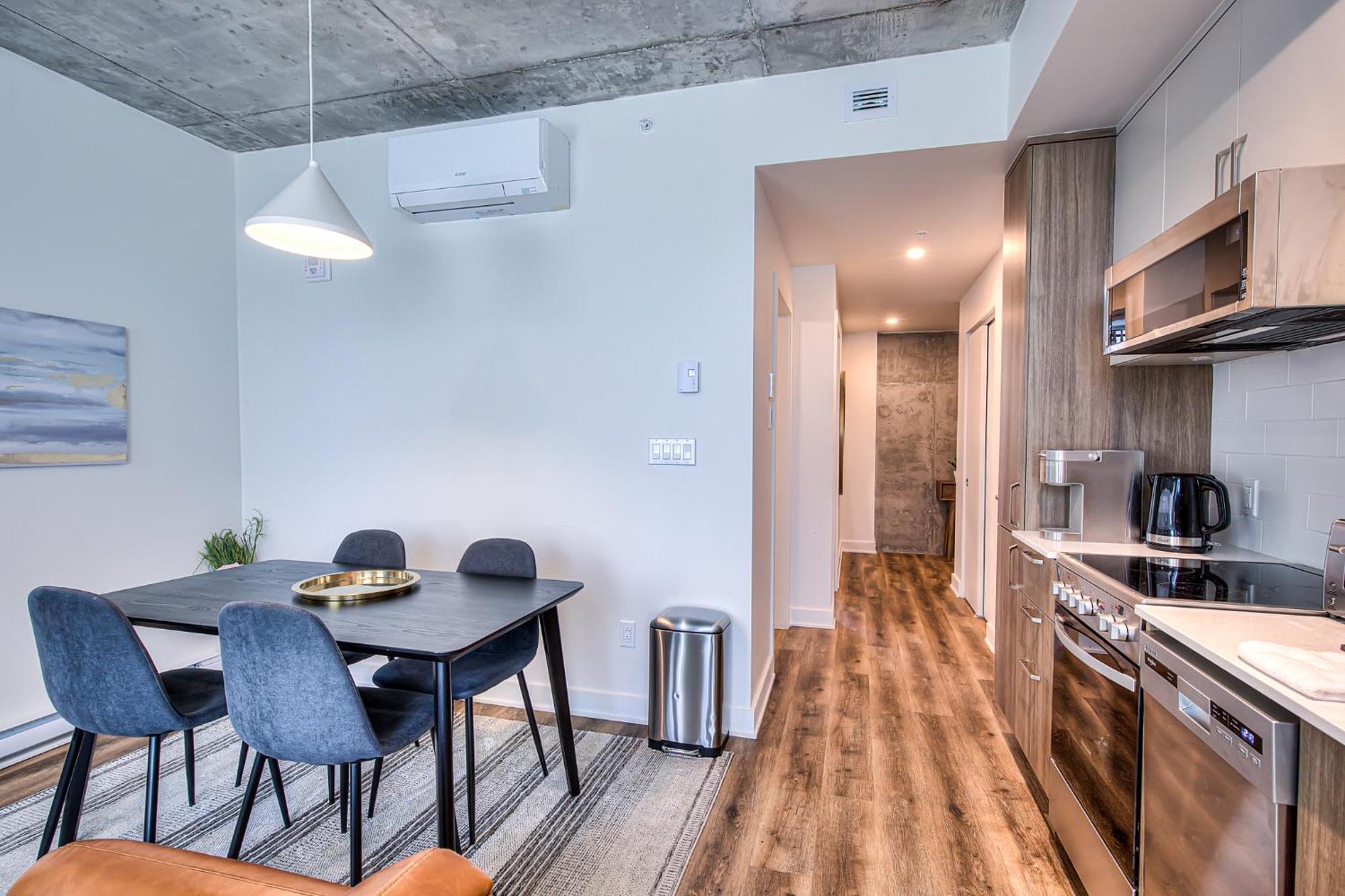 Ferienwohnung 2Br+Gym For Vip Corporate & Students Downtown Mtl Montréal Exterior foto