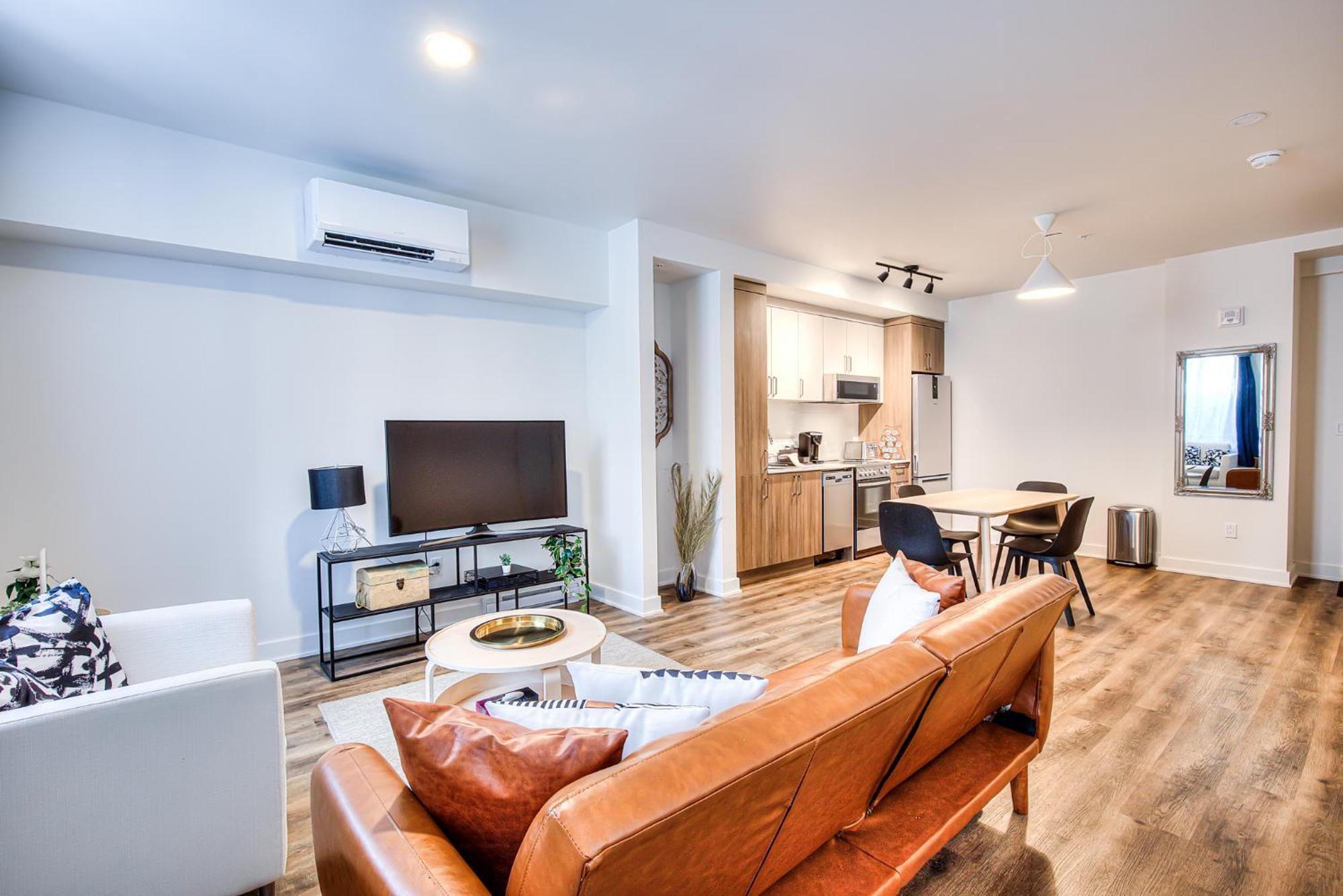 Ferienwohnung 2Br+Gym For Vip Corporate & Students Downtown Mtl Montréal Exterior foto