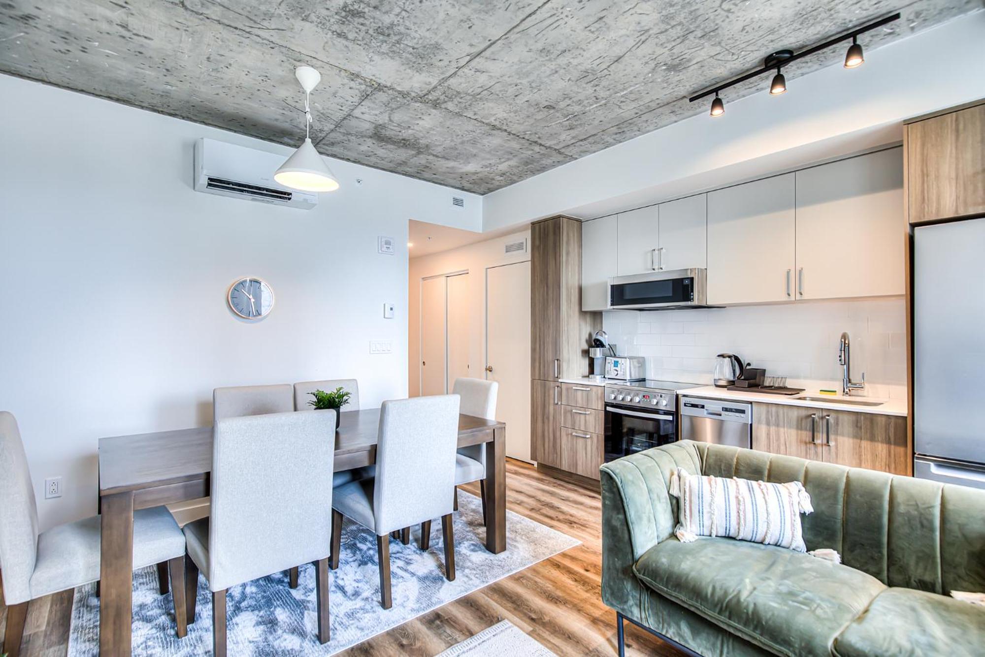 Ferienwohnung 2Br+Gym For Vip Corporate & Students Downtown Mtl Montréal Exterior foto