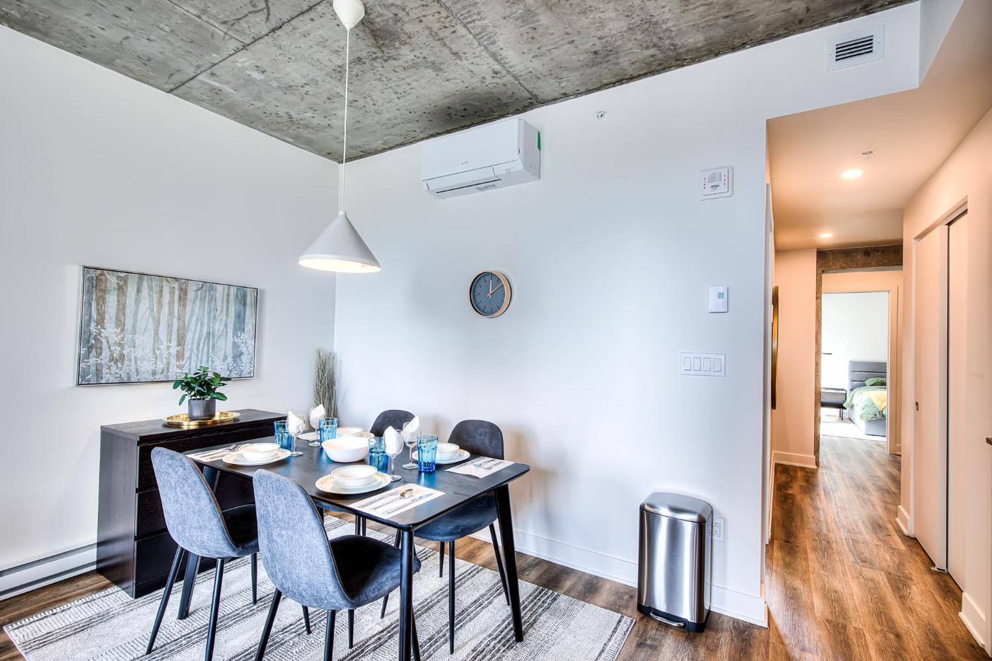 Ferienwohnung 2Br+Gym For Vip Corporate & Students Downtown Mtl Montréal Exterior foto